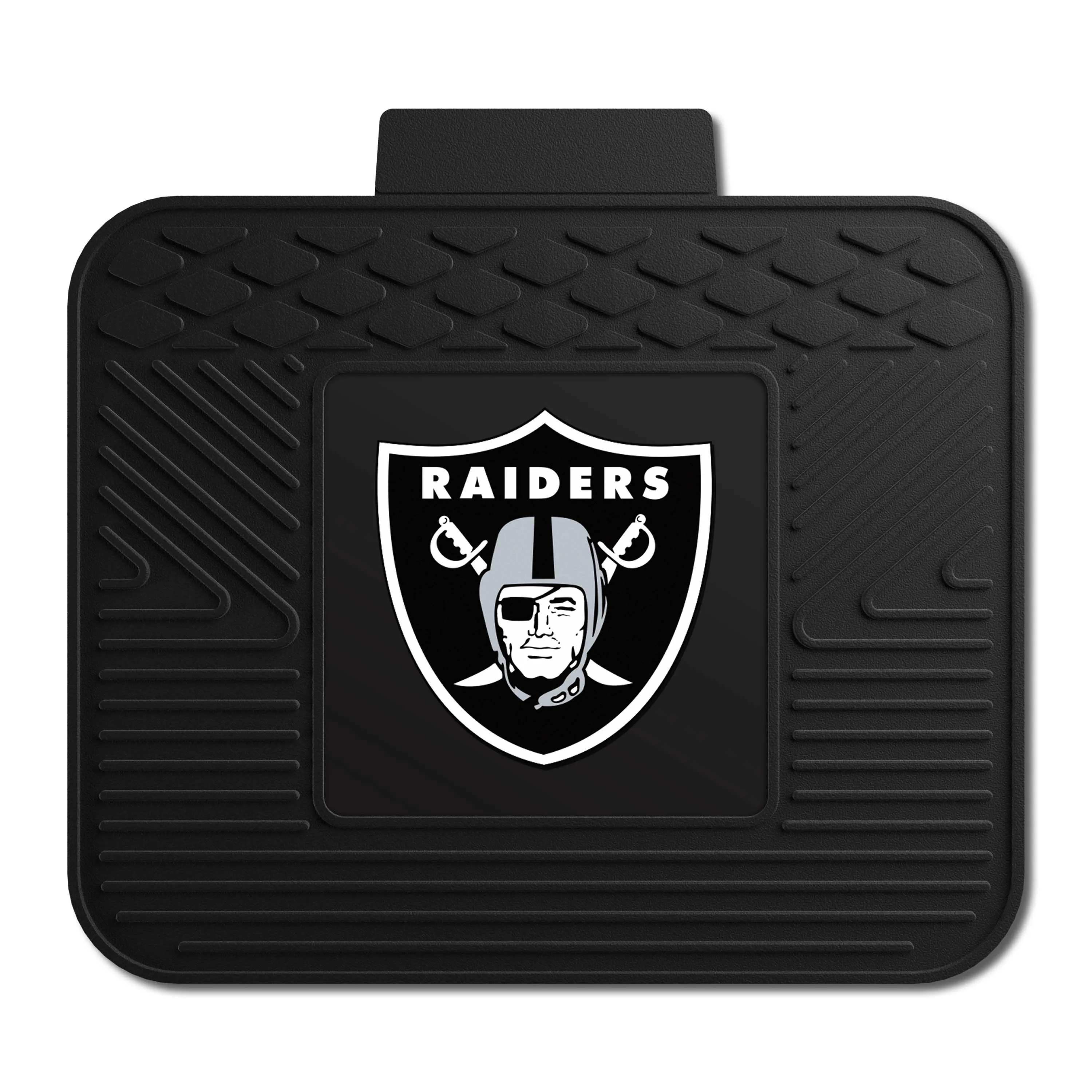 Las Vegas Raiders Back Seat Car Utility Mat - 14in. x 17in.