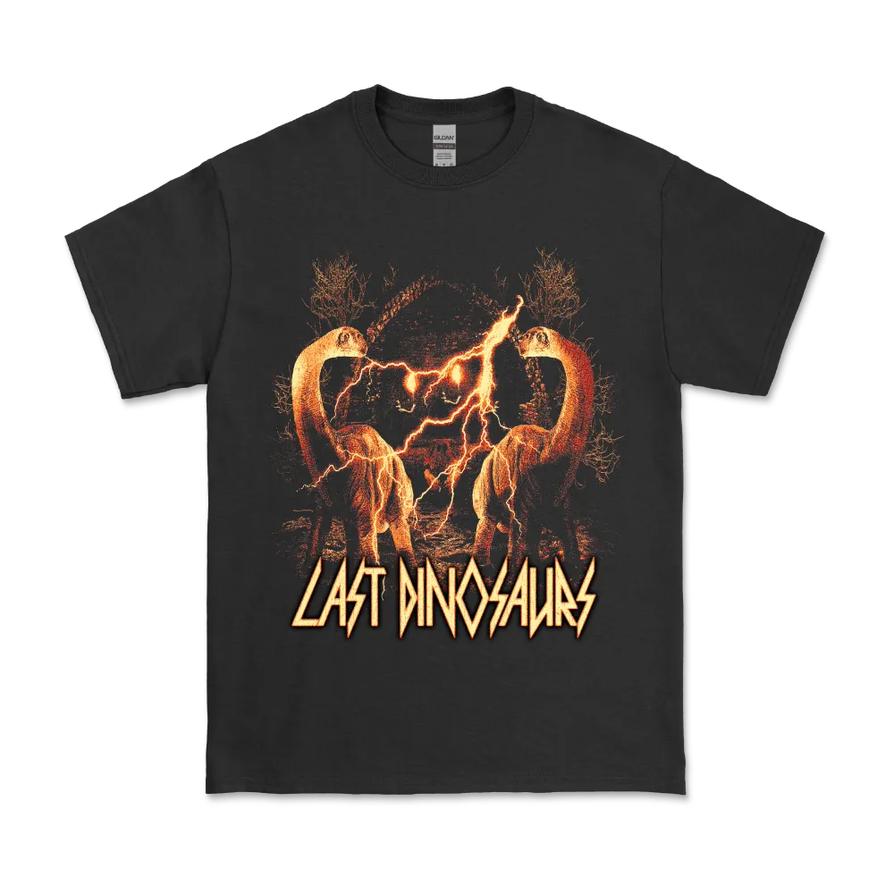 Last Dinosaurs / Brontosaurus / Black T-Shirt