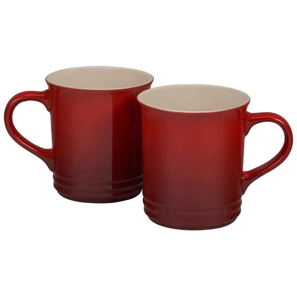 Le Creuset Demi Kettle & 2 Stoneware Mug Set