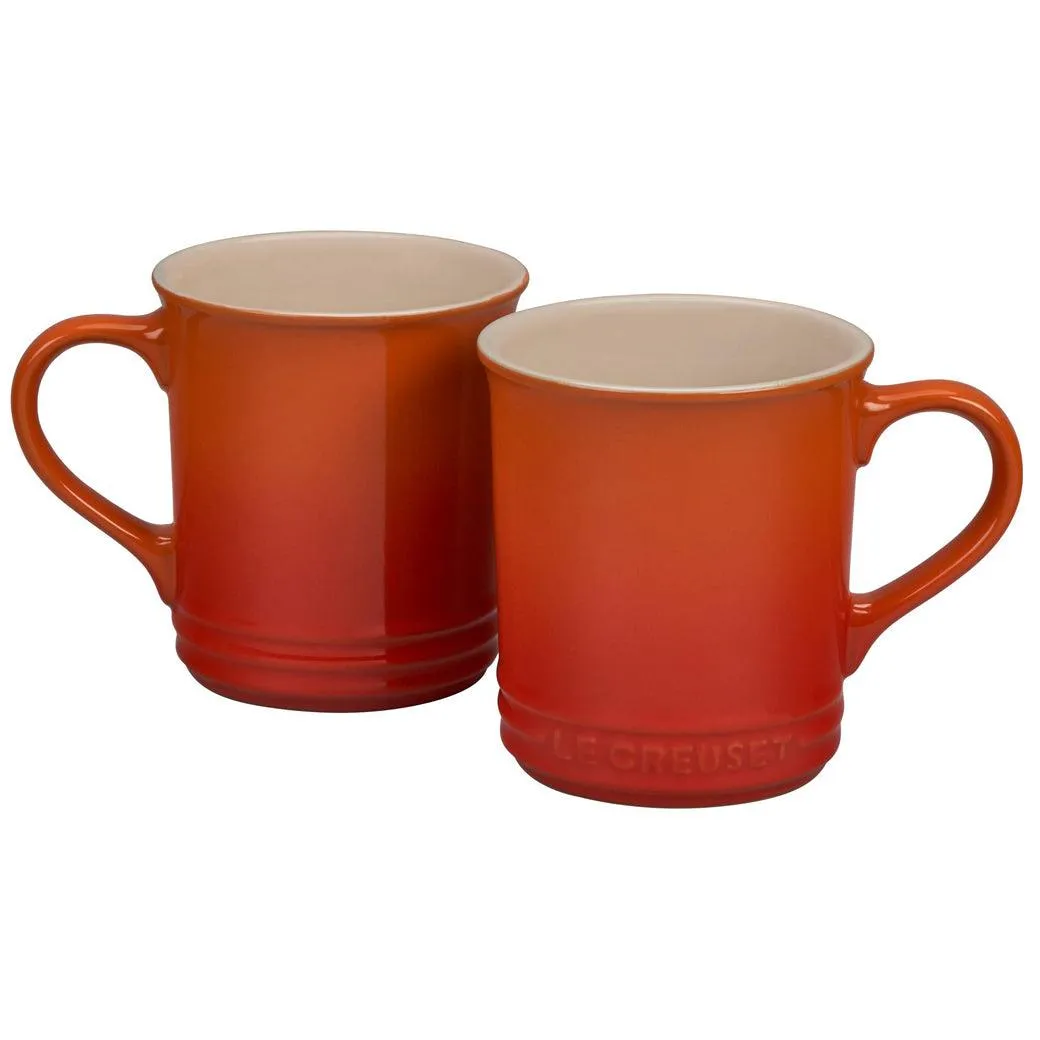 Le Creuset Demi Kettle & 2 Stoneware Mug Set