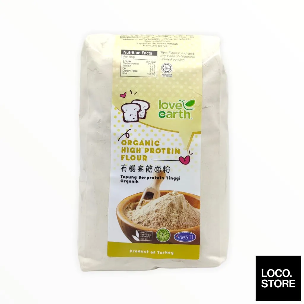 Love Earth Organic High Protein Flour 900g