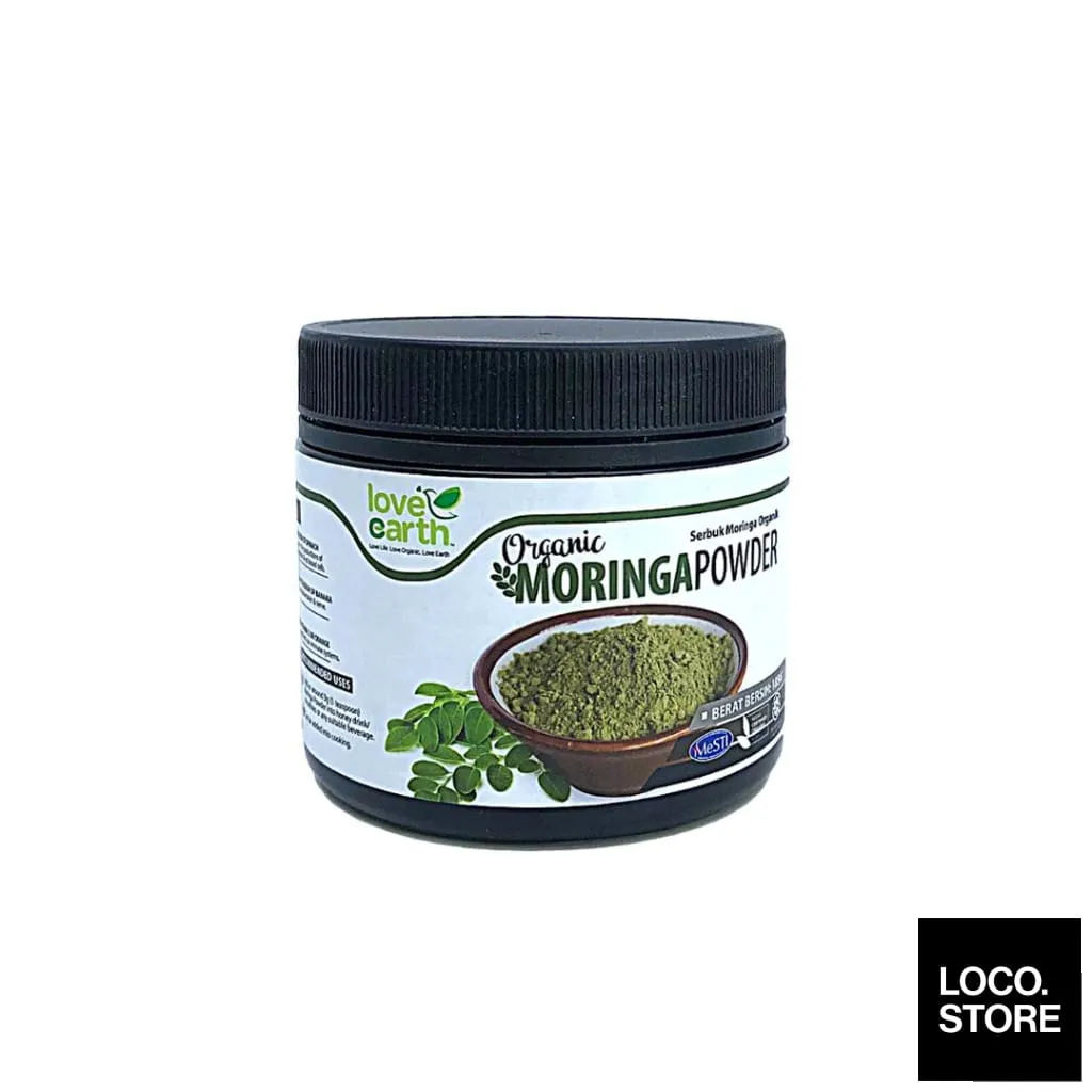 Love Earth Organic Moringa Powder 185g