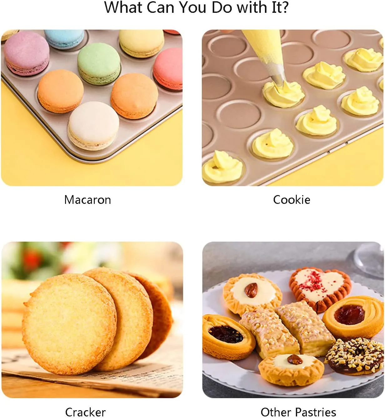 Macaron Cookie Pan - Perfect macarons everytime!