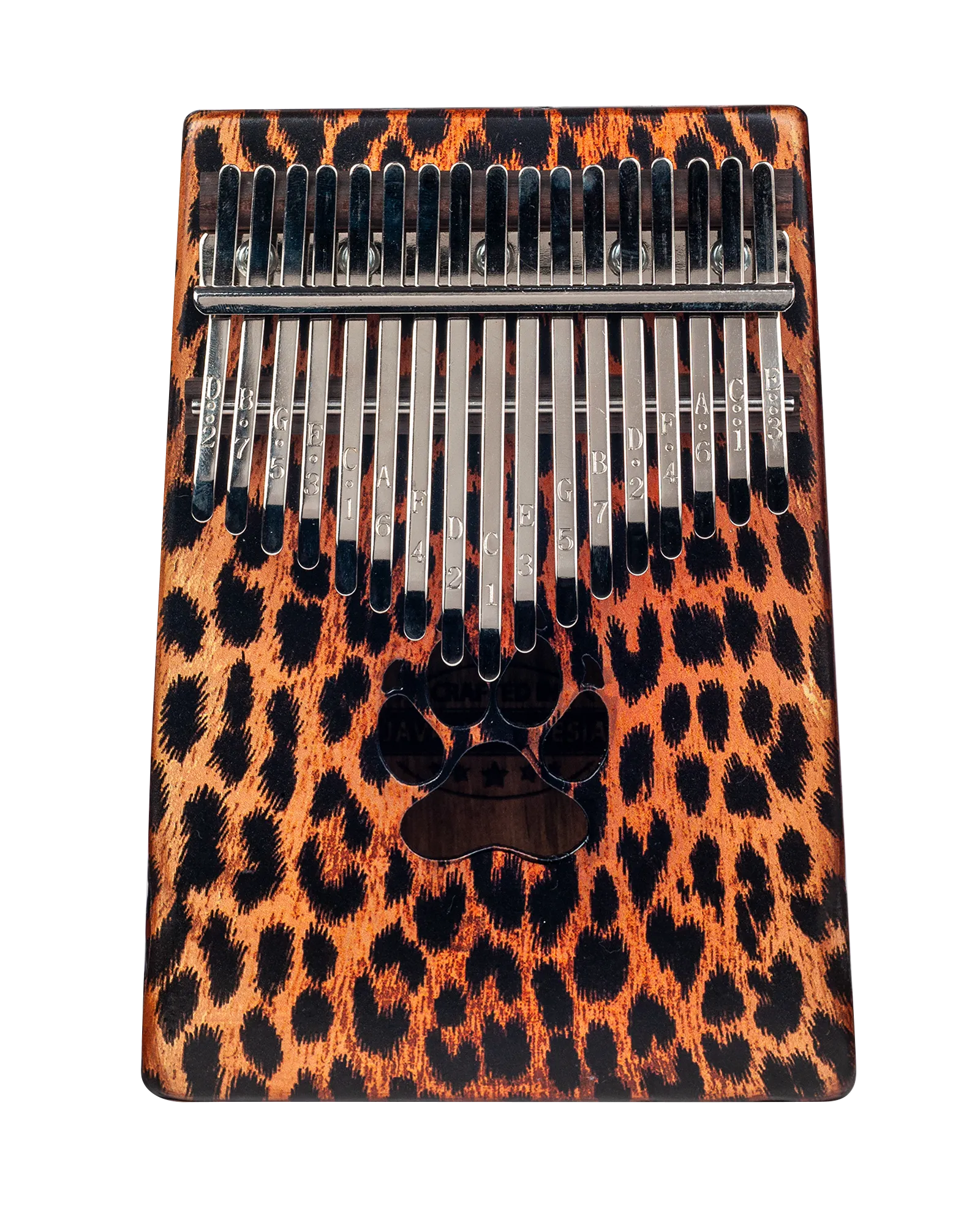 Mahalo | MKA17CH | Cheetah | 17 Key Kalimba