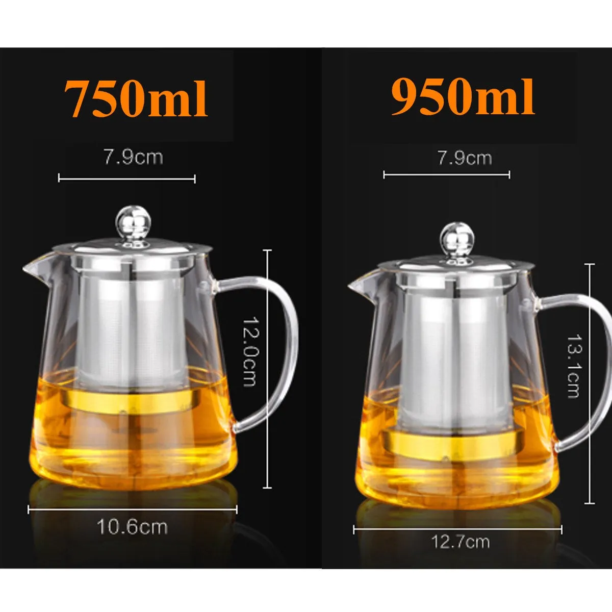 Maison M. Glass Tea Kettle