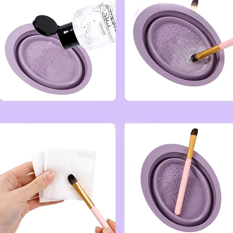 Makeup Brush Cleaning Dish