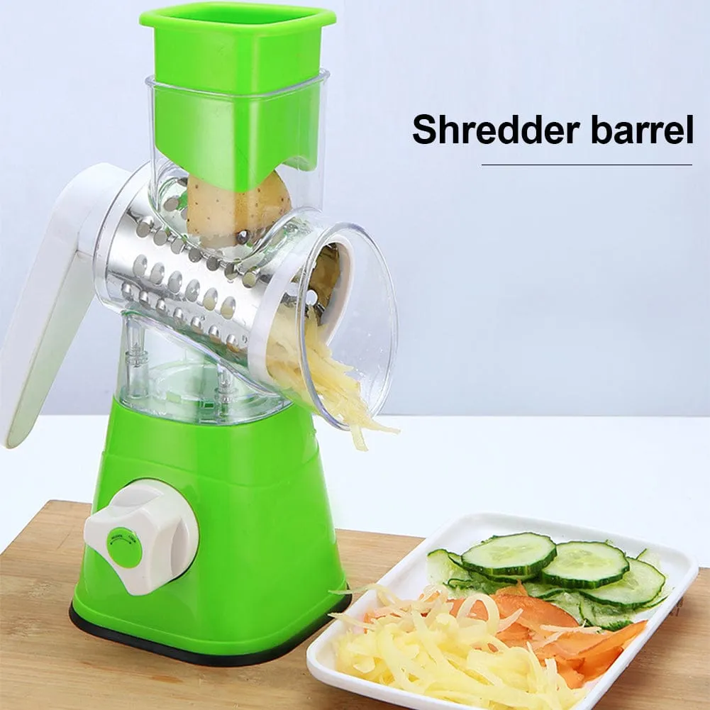 Manual Vegetable Cutter Slicer Multifunctional Round Slicer Gadget Multi-function Kitchen Gadget Food Processor Blender Cutter