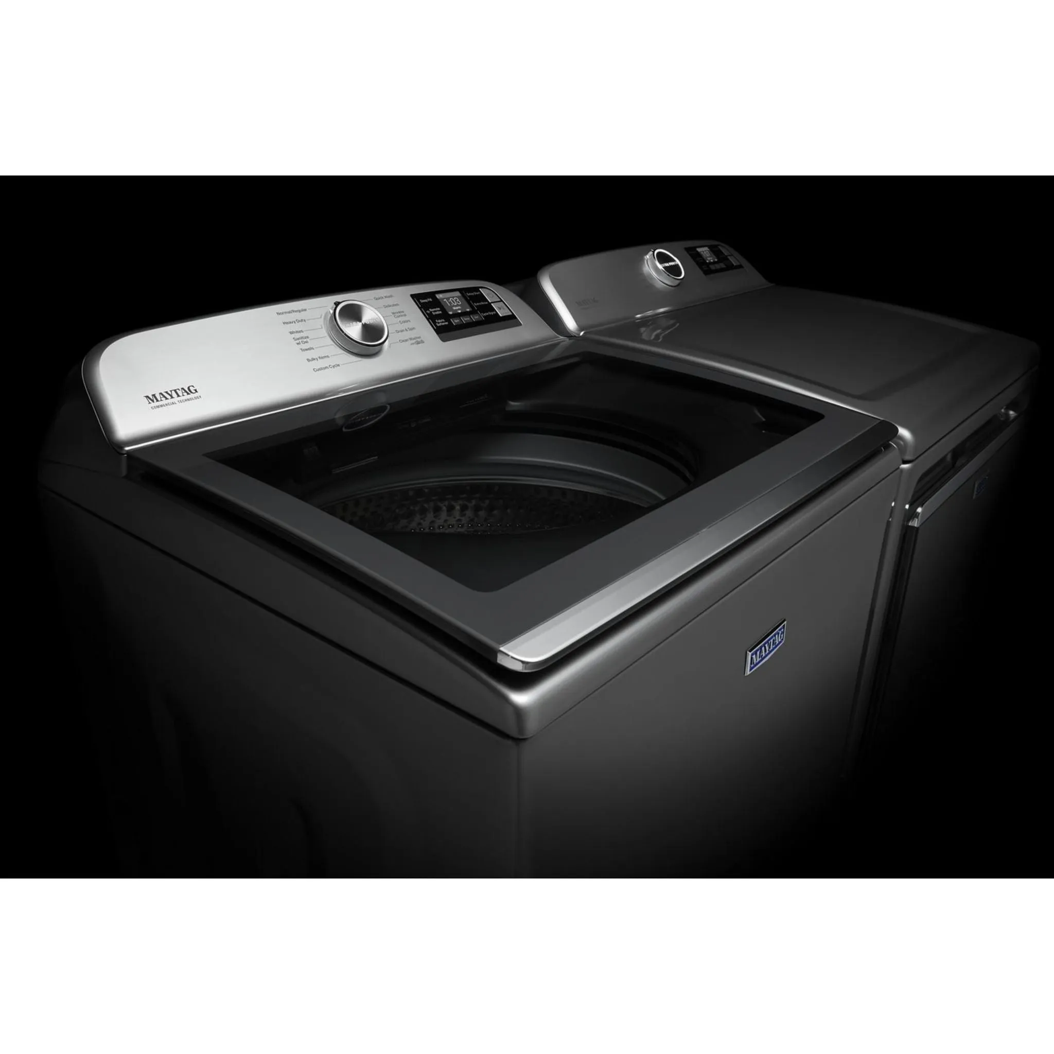 Maytag Smart Top Load Electric Dryer with Extra Power Button - 7.4 cu. ft. (YMED7230HC)