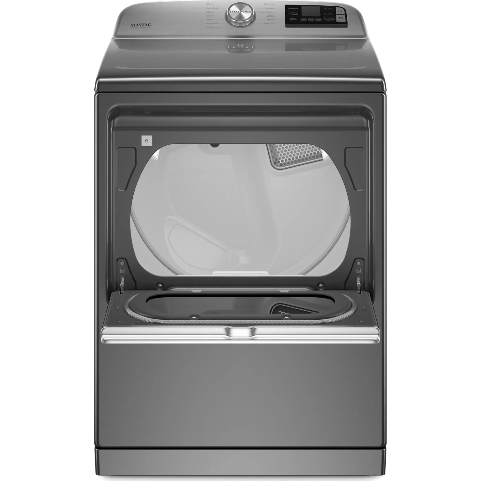 Maytag Smart Top Load Electric Dryer with Extra Power Button - 7.4 cu. ft. (YMED7230HC)