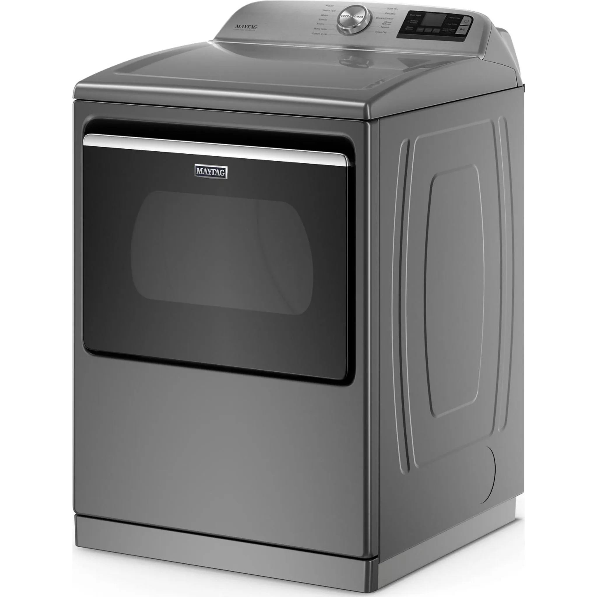 Maytag Smart Top Load Electric Dryer with Extra Power Button - 7.4 cu. ft. (YMED7230HC)