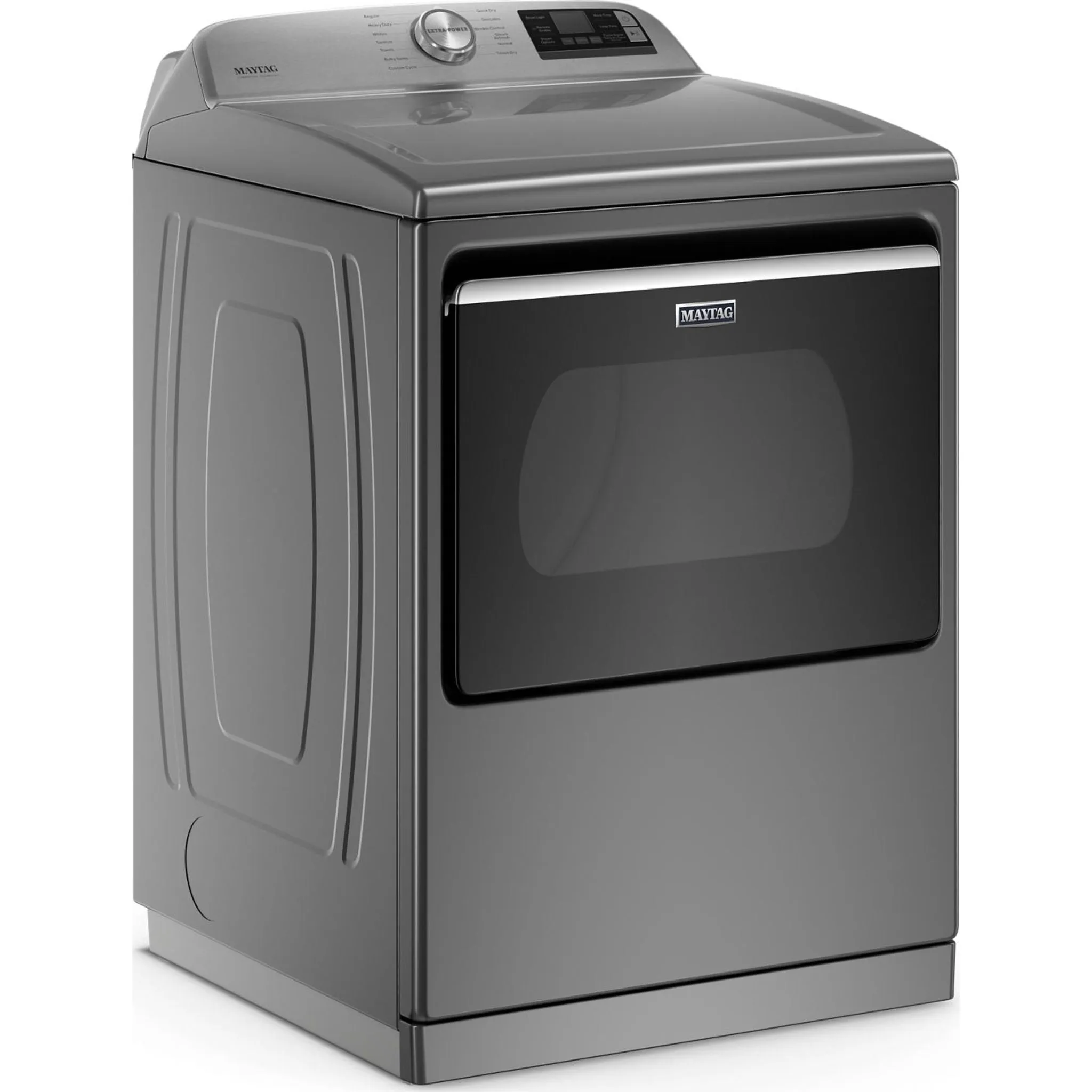 Maytag Smart Top Load Electric Dryer with Extra Power Button - 7.4 cu. ft. (YMED7230HC)