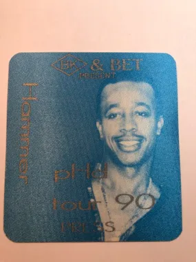 MC Hammer - pHd Tour 1990 - Backstage Pass