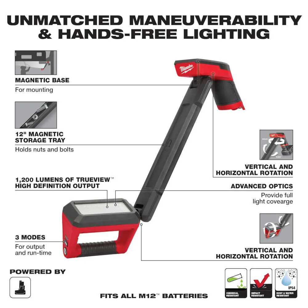 Milwaukee 2126-20 M12 Underbody Light Kit