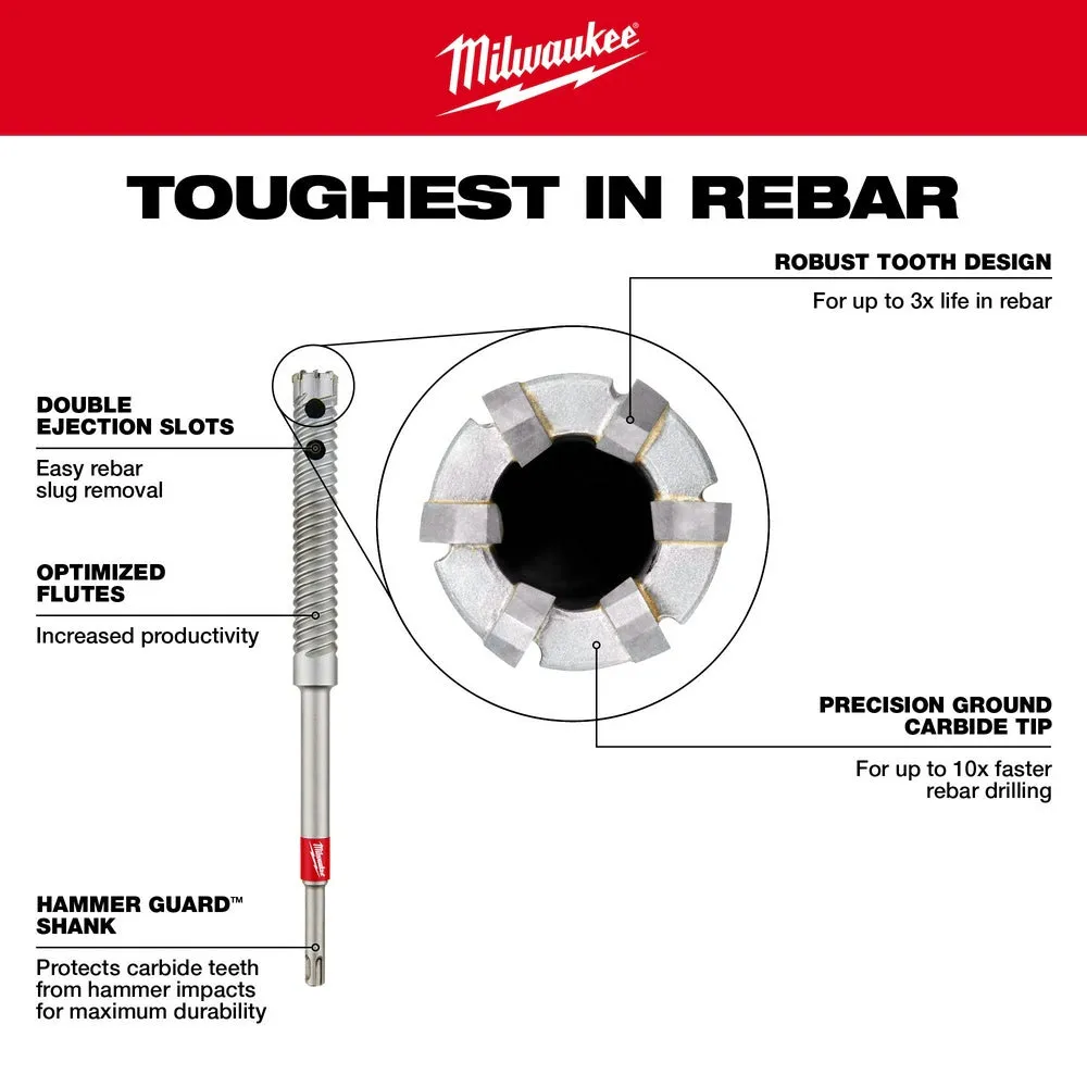 Milwaukee 48-20-6716 SDS PLUS 11/16" X 12" Rebar Cutter