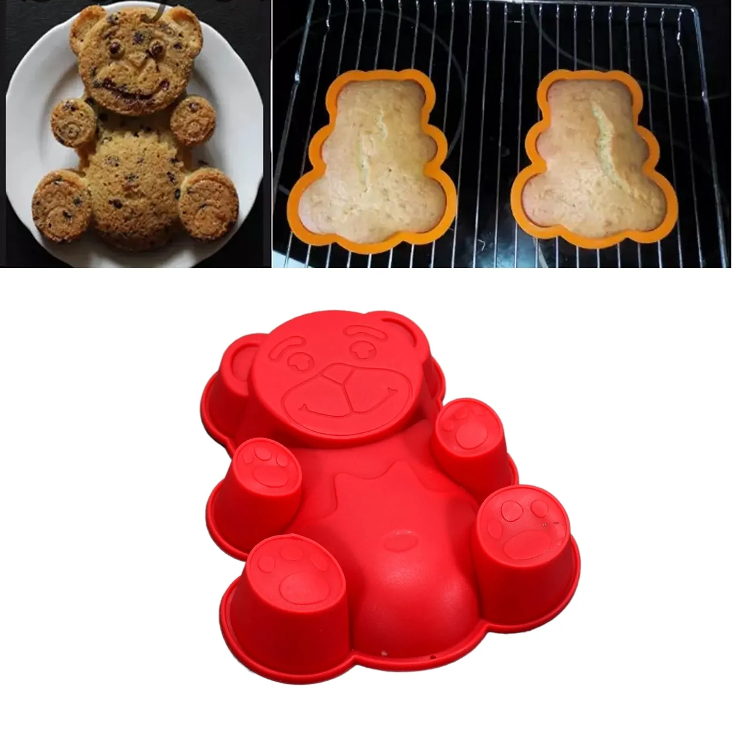 MIX SHAPE CAKE CUP LINERS I SILICONE BAKING CUPS