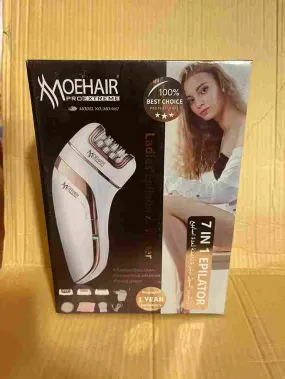 MOEHAIR 7-in-1 Rechargeable Ladies Epilator & Shaver