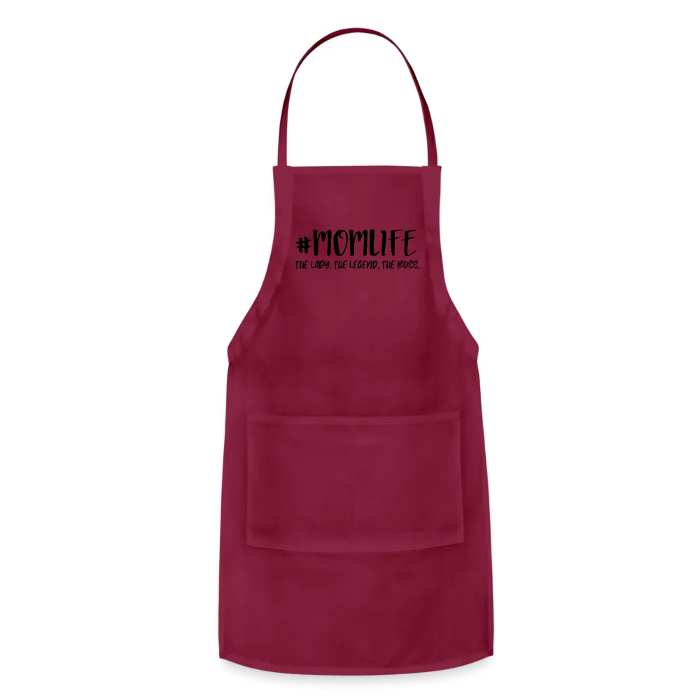 #MOMLIFE Adjustable Apron (The Lady, The Legend, The Boss)