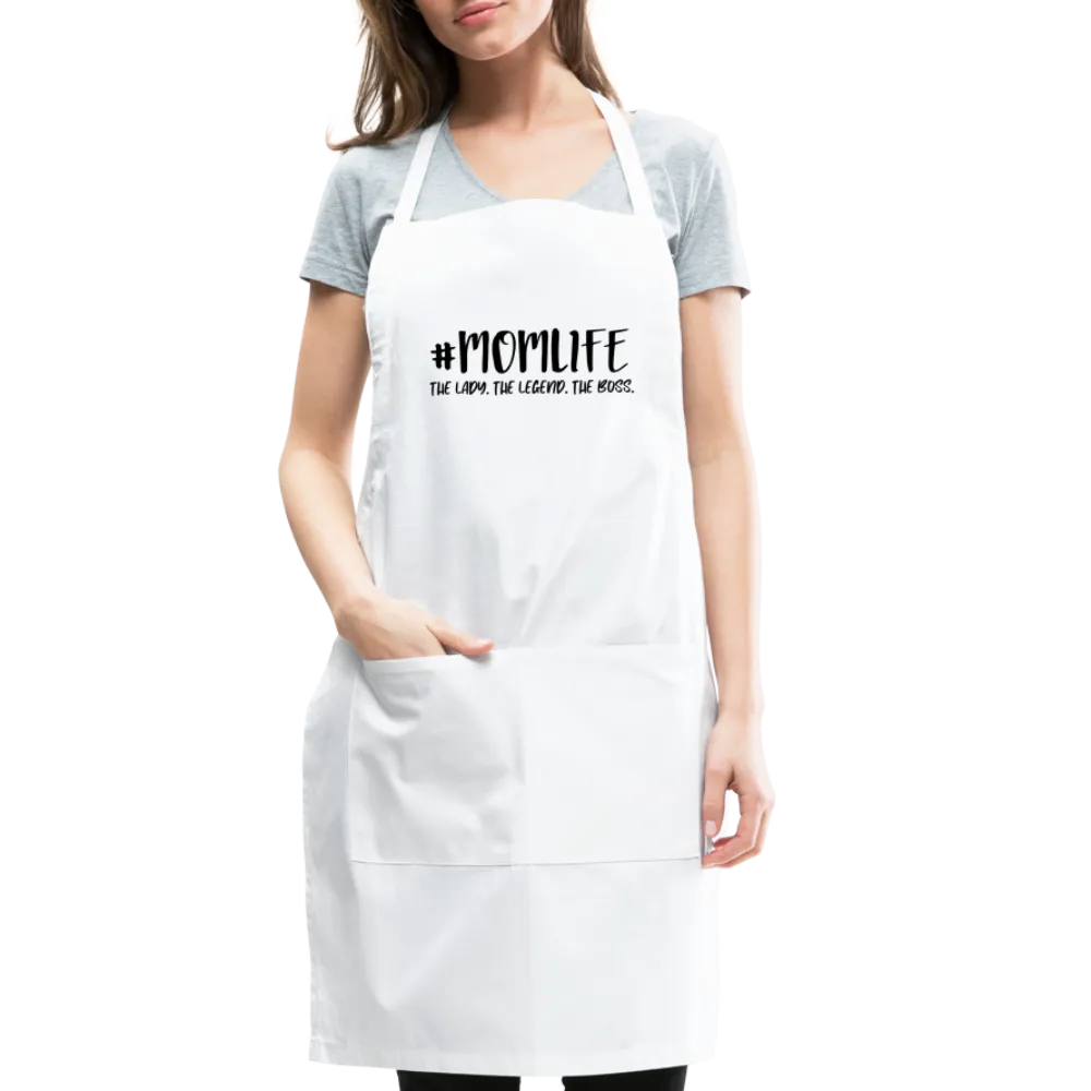 #MOMLIFE Adjustable Apron (The Lady, The Legend, The Boss)