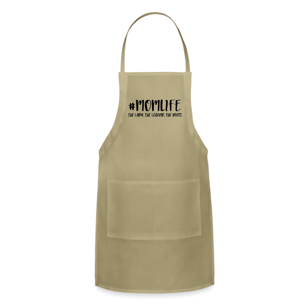 #MOMLIFE Adjustable Apron (The Lady, The Legend, The Boss)