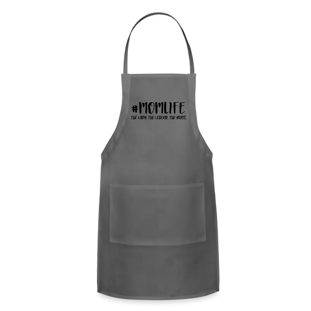 #MOMLIFE Adjustable Apron (The Lady, The Legend, The Boss)