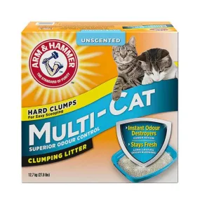 Multi-Cat Unscented Clumping Litter