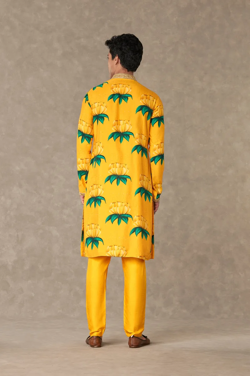 Mustard Masakali Kurta Set