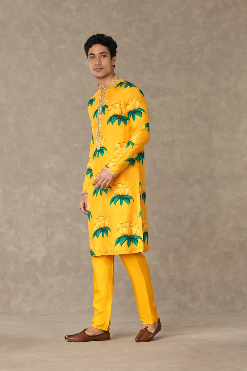 Mustard Masakali Kurta Set