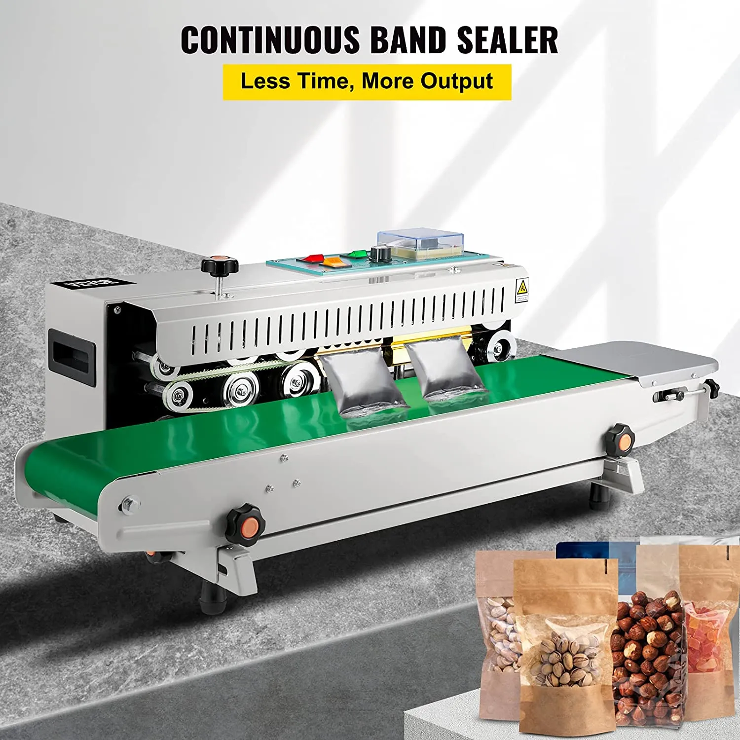 Mylar Outlet Continuous Bag Sealer for Mylar & Plastic Bags