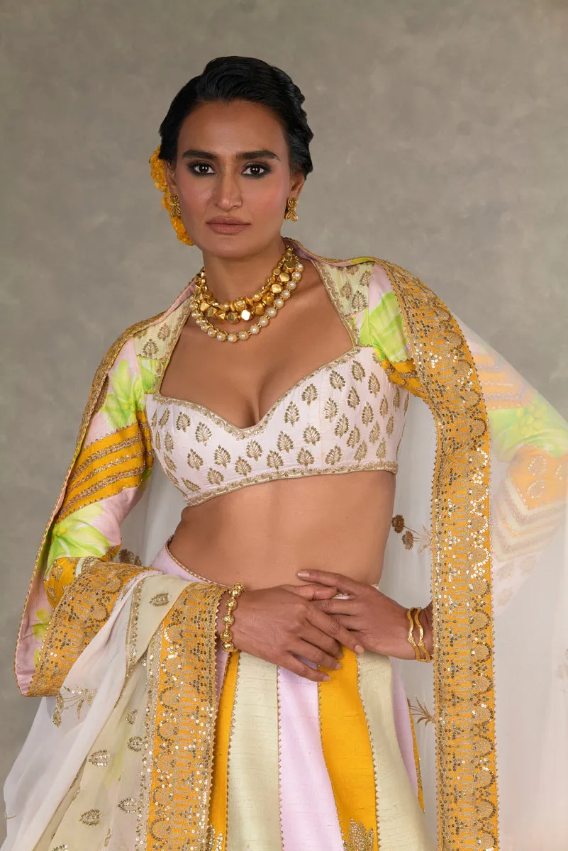 Nimbu Mirchi Lehenga Set