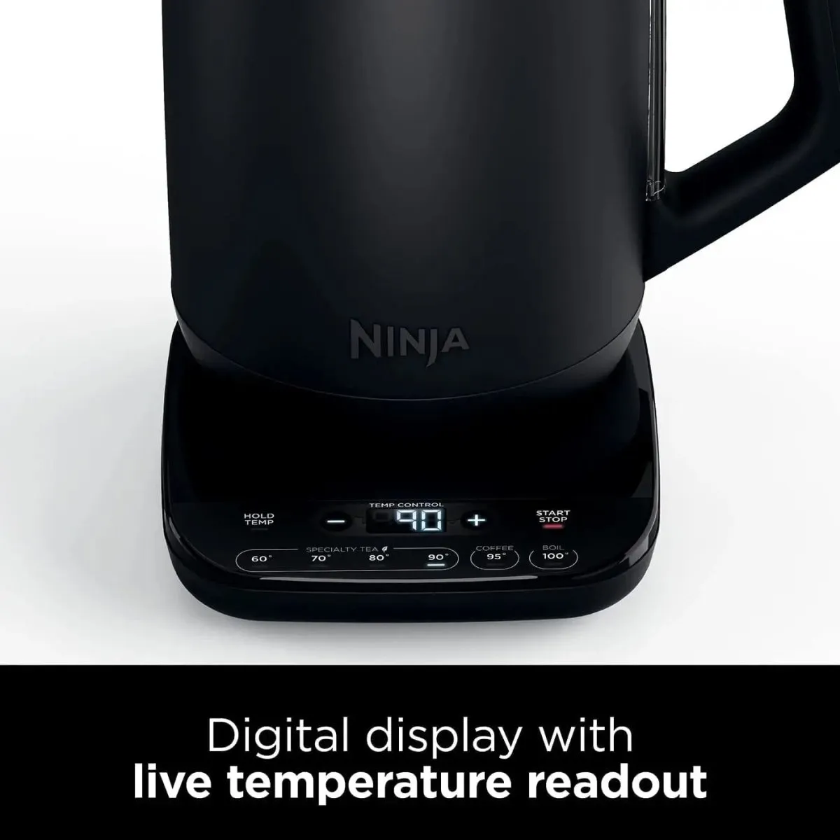 Ninja KT200UK 1.7 Litre Cordless Jug Kettle - Black