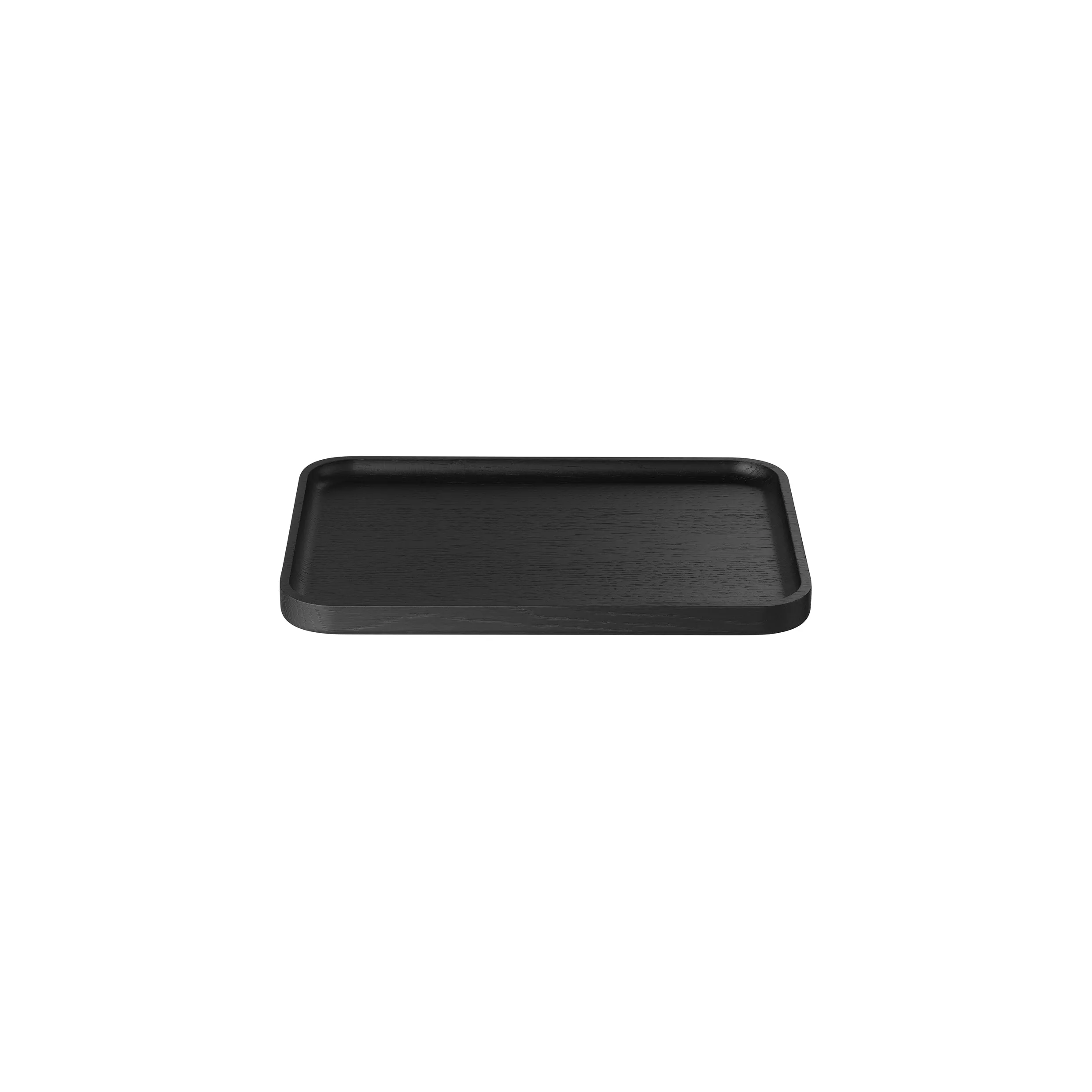 OKU Oak Rectangular Tray - Black