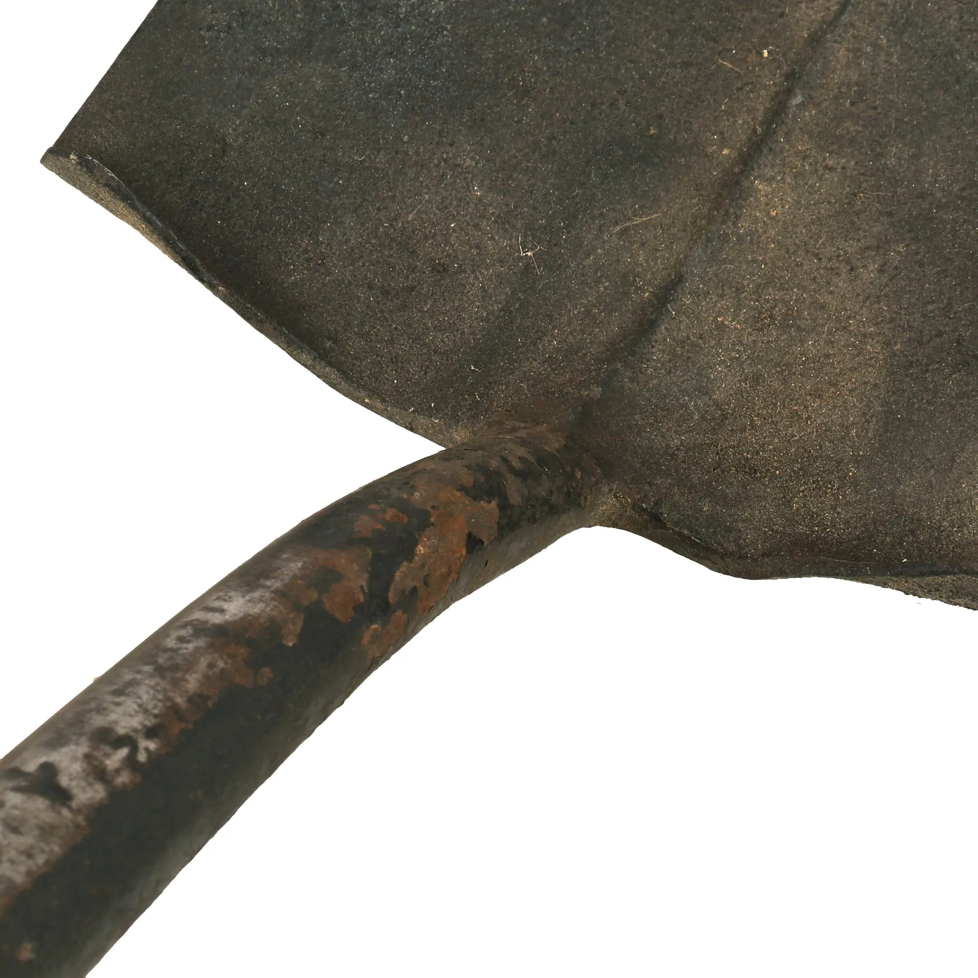 Original British WWII Army Full Size Entrenching Shovel- Marked CT Ltd. and Dated 1942