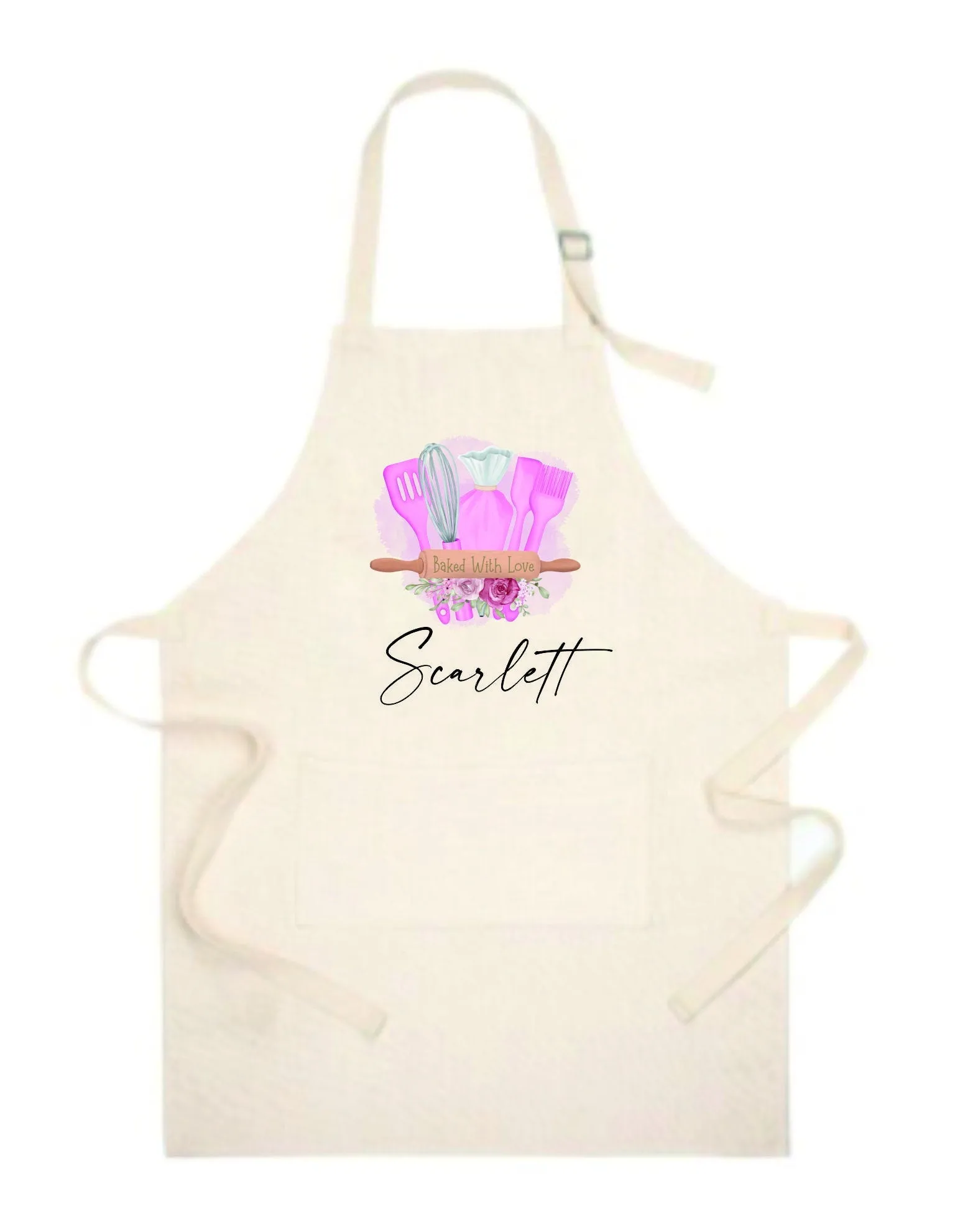 Personalised  Kids Apron - Baking Set