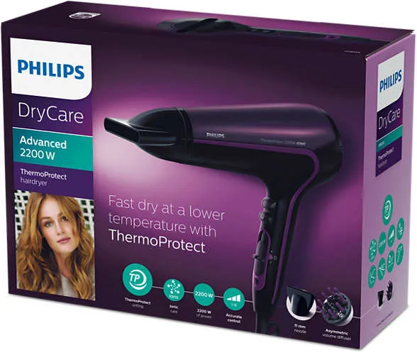 Philips HP8233 IONIC Hair Dryer 2200W Ceramic (220V Not for USA)