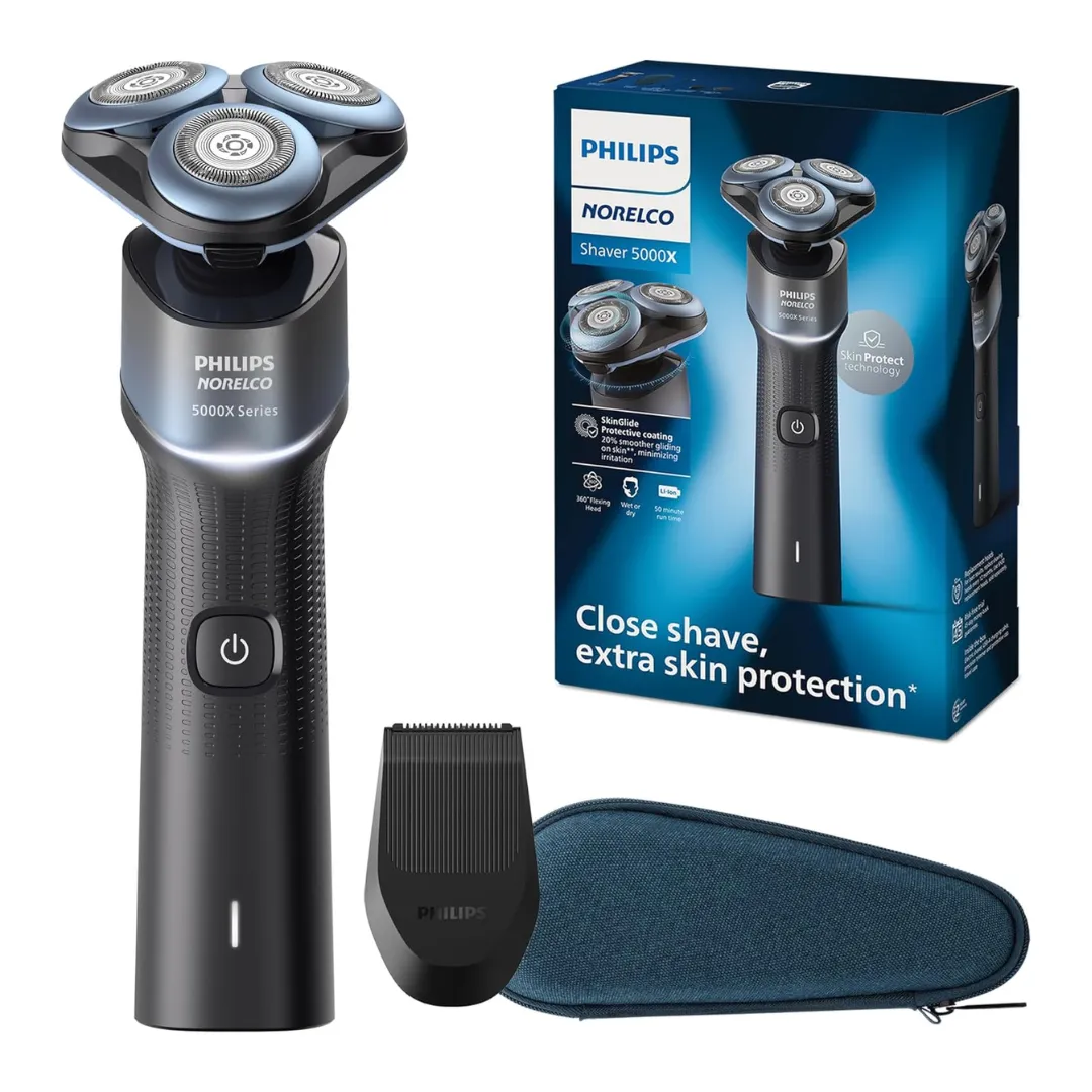 Philips Norelco 5000X Rechargeable Wet & Dry Shaver With Precision Trimmer