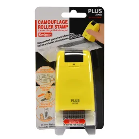 PLUS Camouflage Roller Stamp Yellow