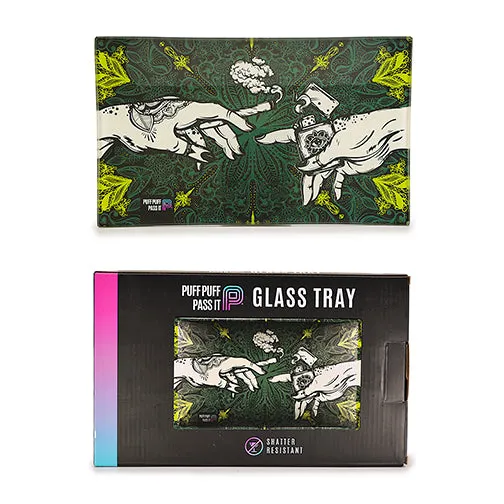 Puff Puff Pass It Glass Tray (5 colors)