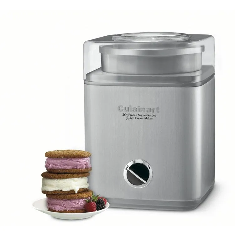 Pure Indulgence 2 Quart Frozen Yogurt-Sorbet and Ice Cream Maker