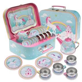 Rainbow Unicorn Tea Set