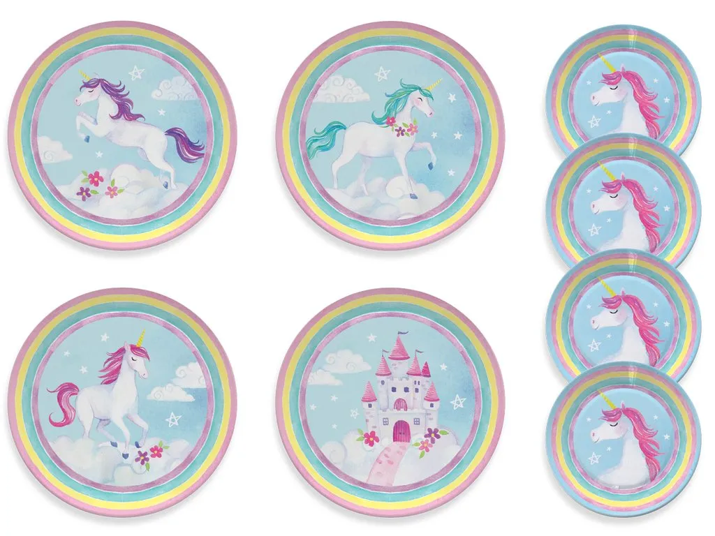 Rainbow Unicorn Tea Set