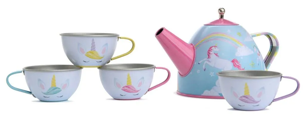 Rainbow Unicorn Tea Set