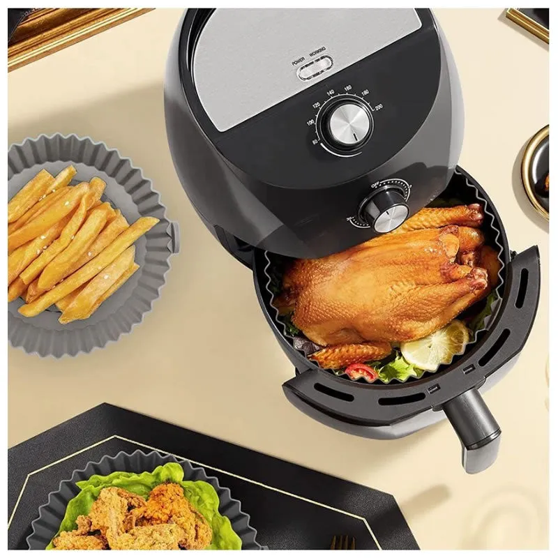 Reusable Air Fryer Silicone Baking Tray