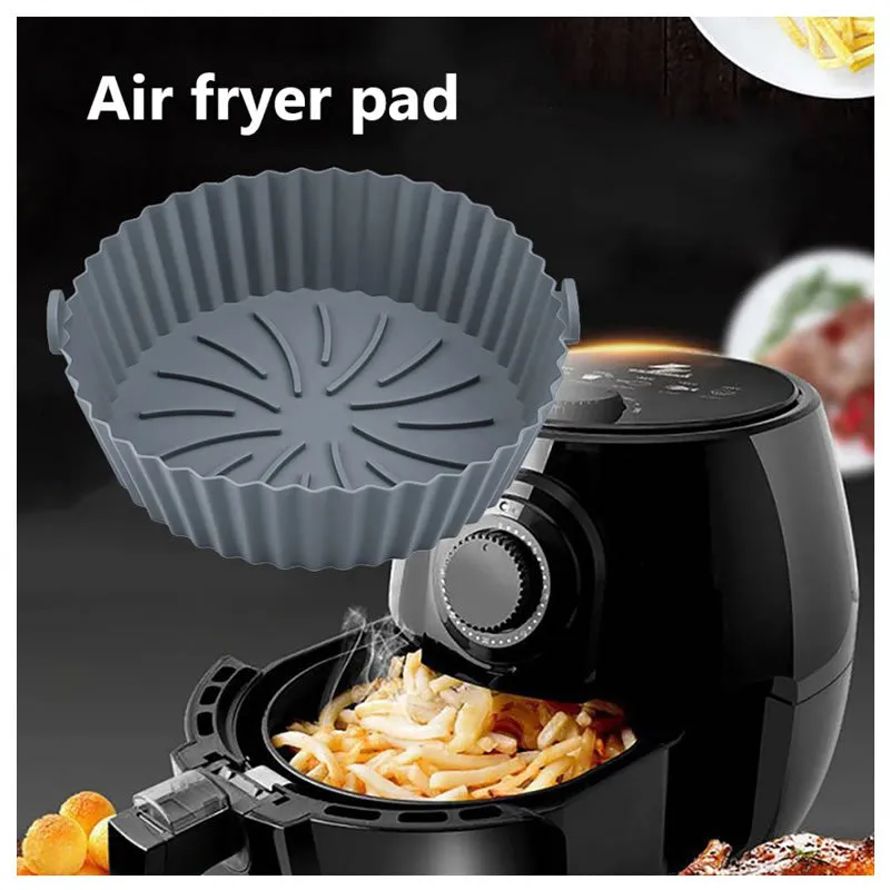 Reusable Air Fryer Silicone Baking Tray