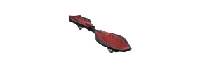 RIPSTIK Caster Board Ripstick Pivoting Traction Fun Skateboard Street Surfing RED