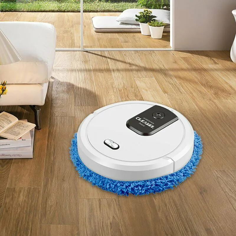 Robot Vacuum Cleaner 3 in 1 Intelligent Sweeping Rechargeable Mopping