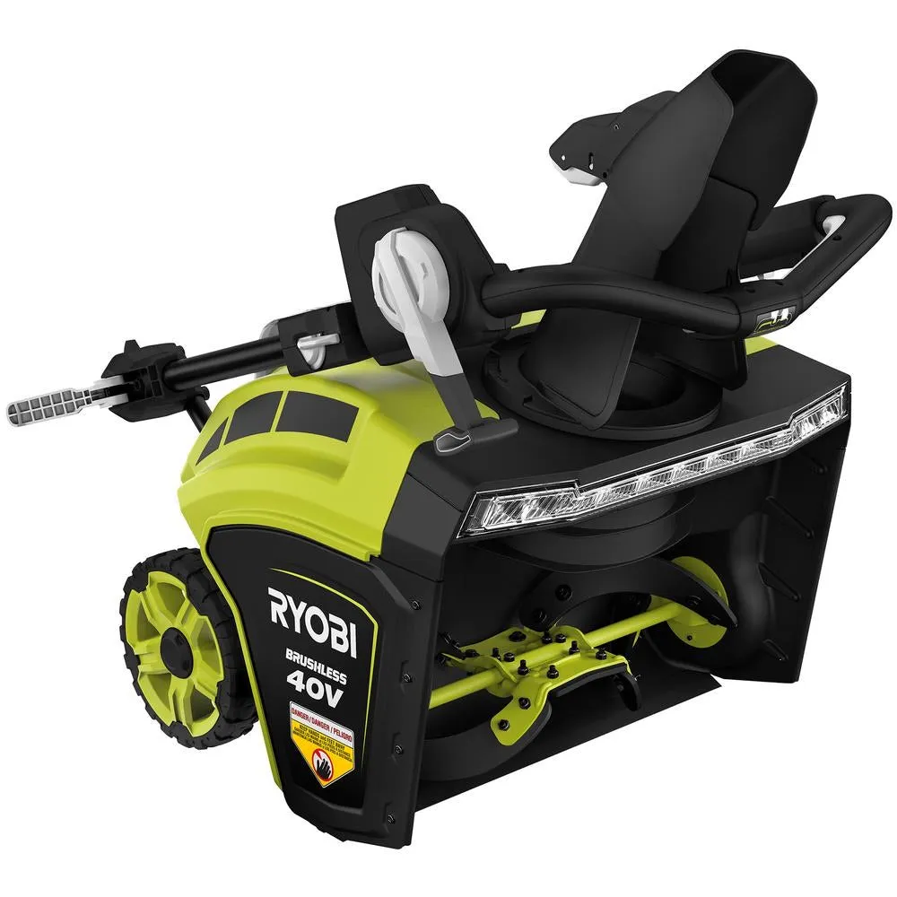 RYOBI 21 in. 40-Volt Brushless Cordless Electric Snow Blower (Tool Only)