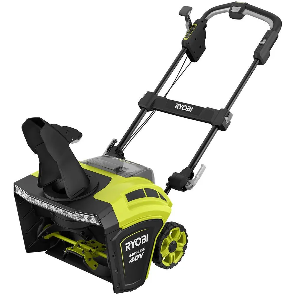 RYOBI 21 in. 40-Volt Brushless Cordless Electric Snow Blower (Tool Only)