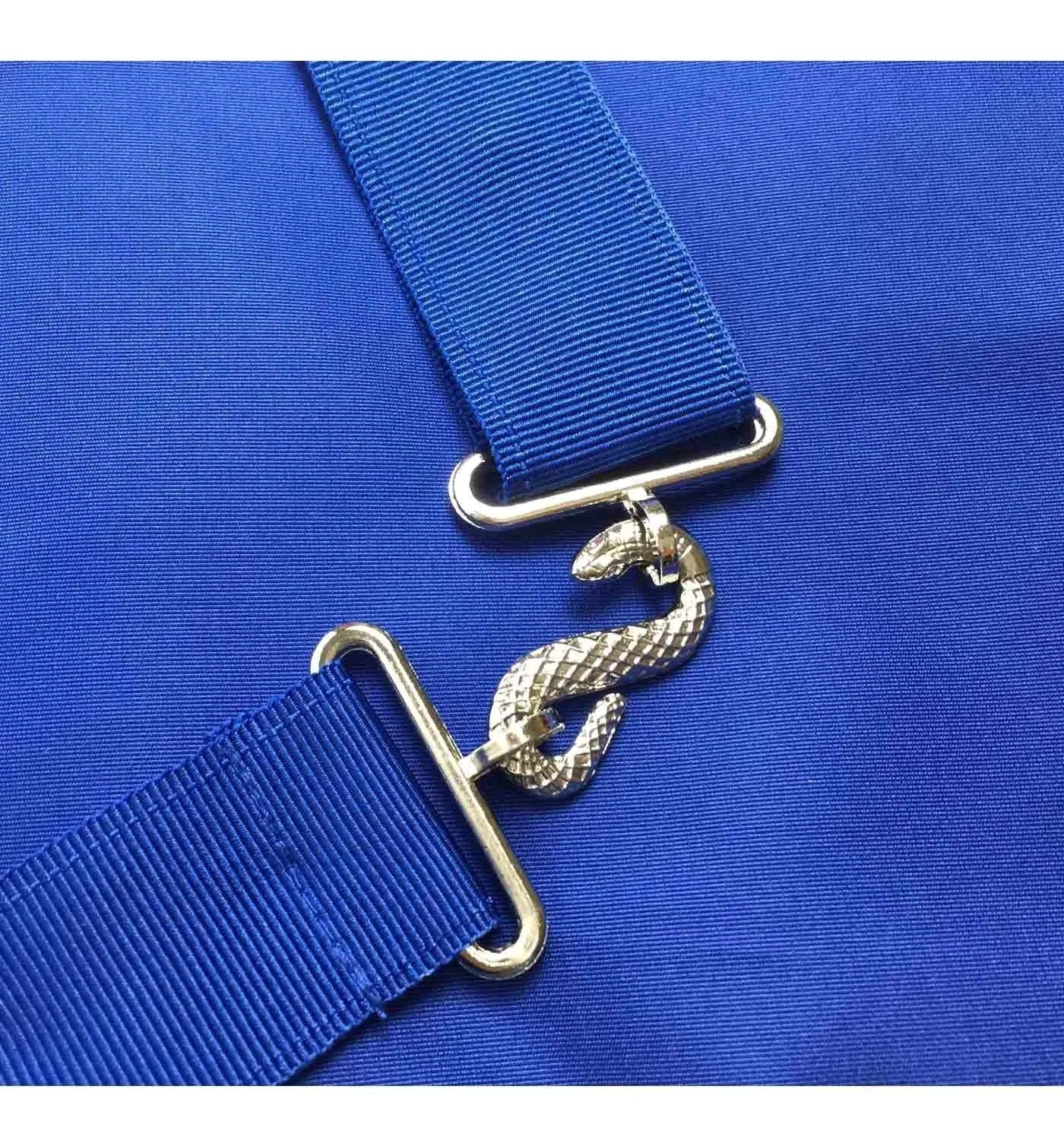 Senior Steward Blue Lodge Officer Apron - Royal Blue