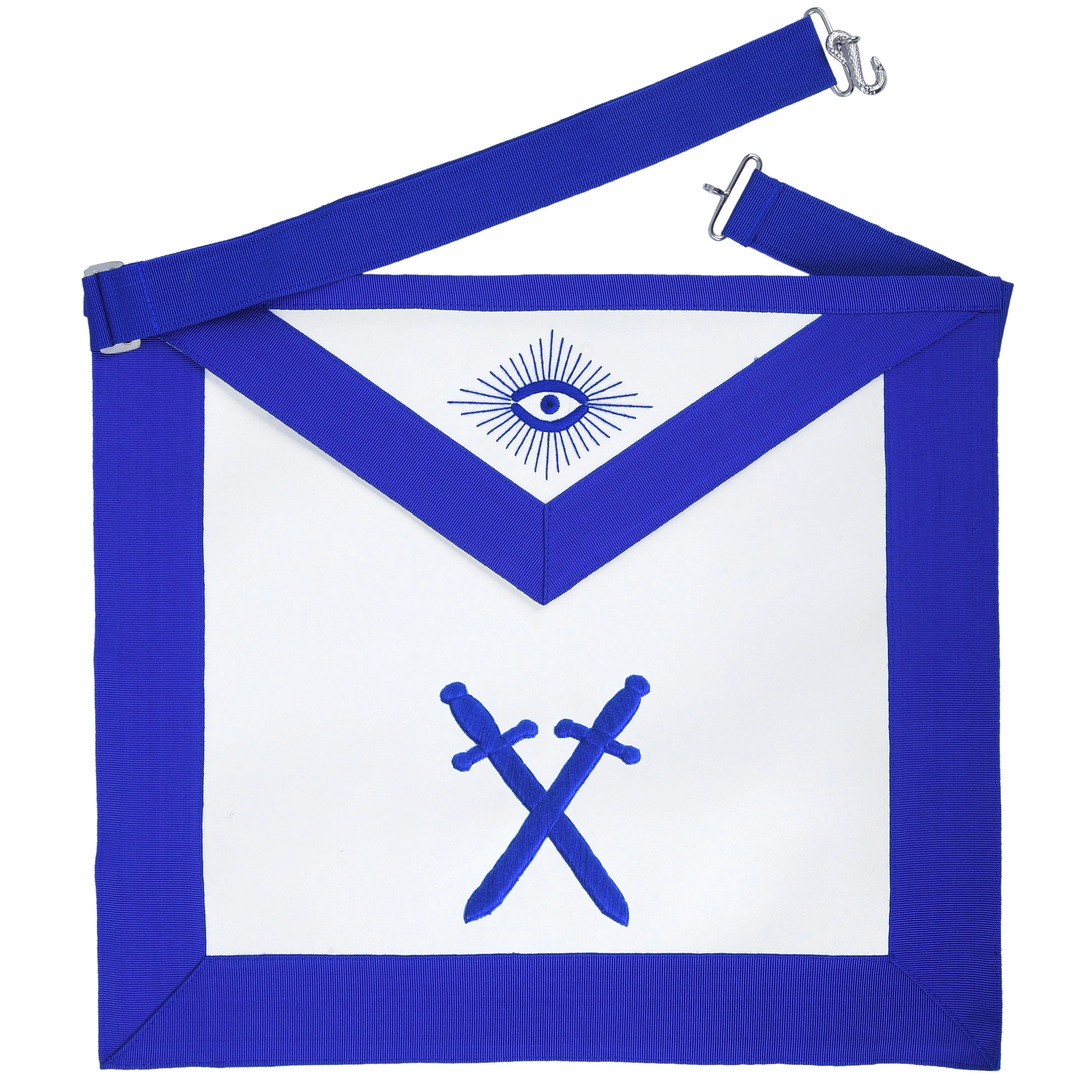 Sentinel Blue Lodge Officer Apron - Royal Blue