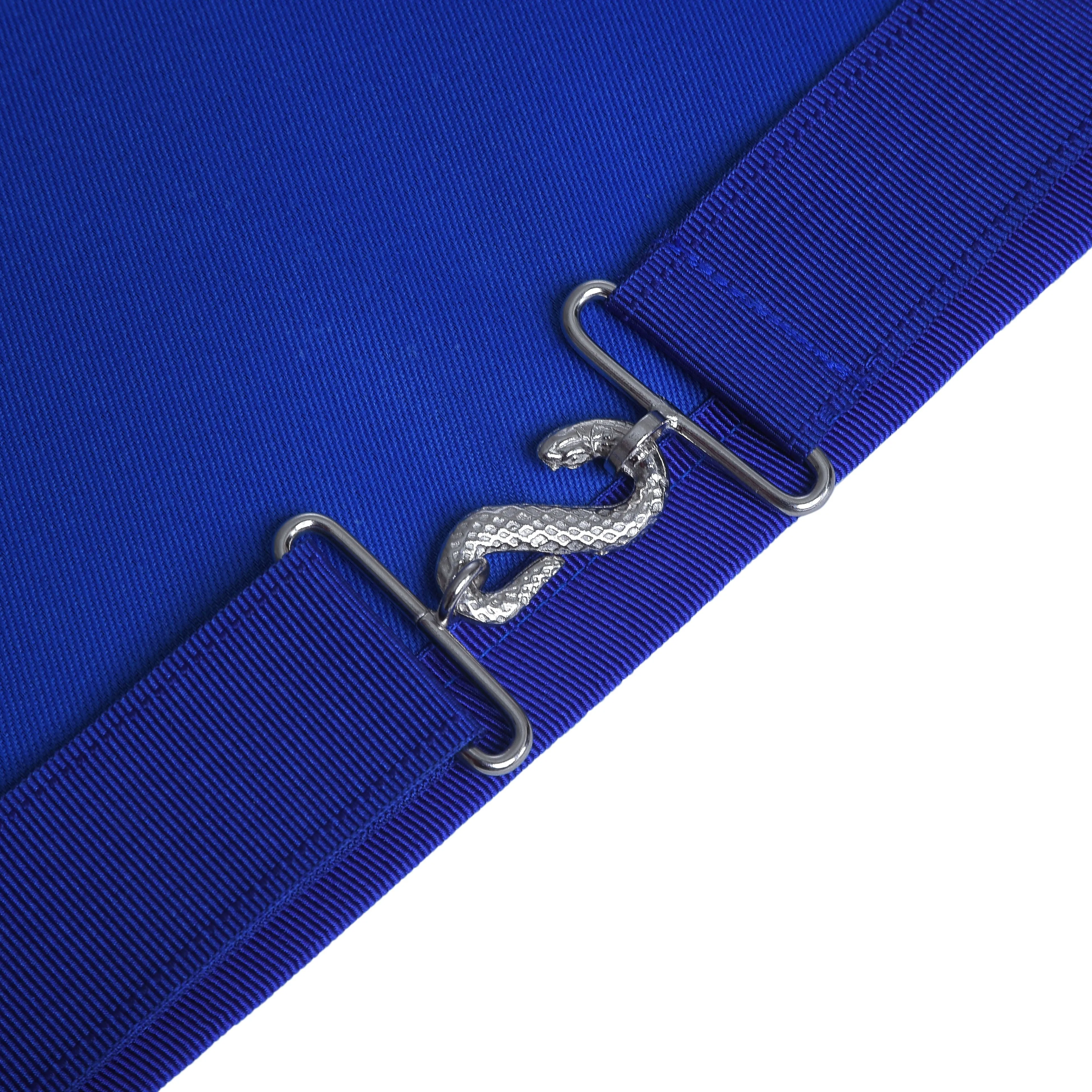 Sentinel Blue Lodge Officer Apron - Royal Blue